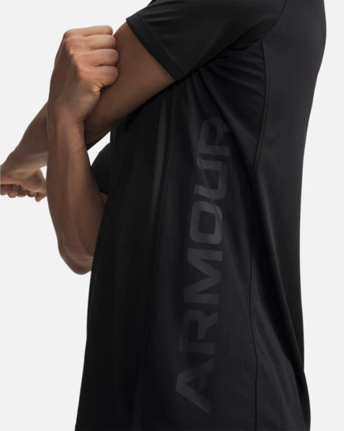 T-shirt Under Armour Tech Utility - Noir - Footkorner