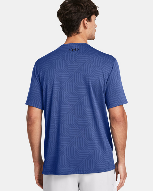 Camiseta Under Armour Tech Vent Geotessa - Azul - Footkorner
