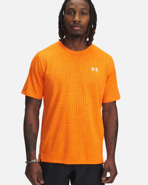 T-shirt Under Armour Tech™ Vent Geotessa - Orange - Footkorner