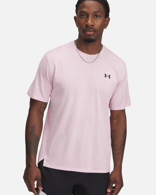 T-shirt Under Armour Tech™ Vent Geotessa - Rose - Footkorner