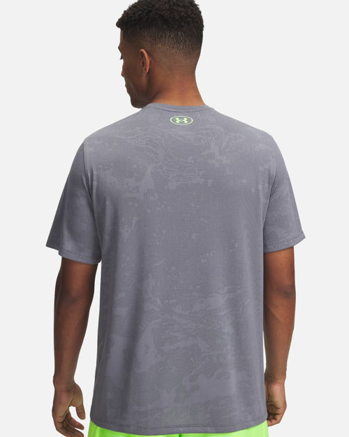 Under Armor Tech Vent Jacquard T-shirt - Gray - Footkorner