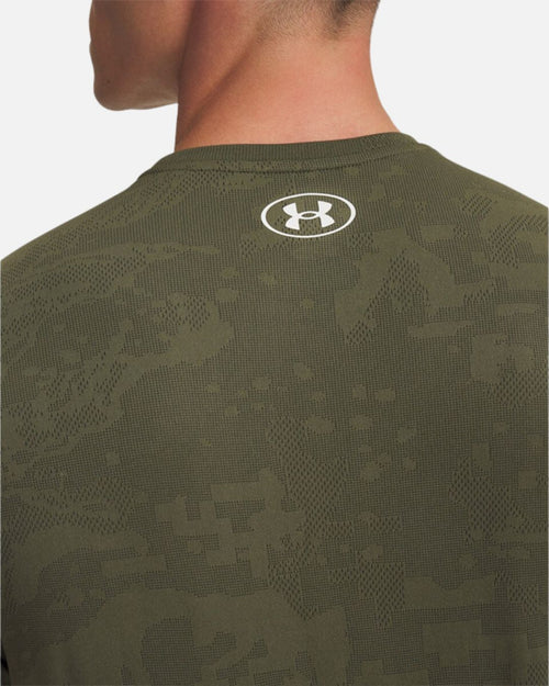 T-shirt Under Armour Tech Vent Jacquard - Kaki - Footkorner