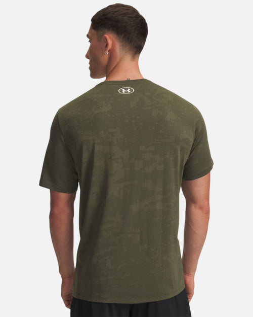 T-shirt Under Armour Tech Vent Jacquard - Kaki - Footkorner