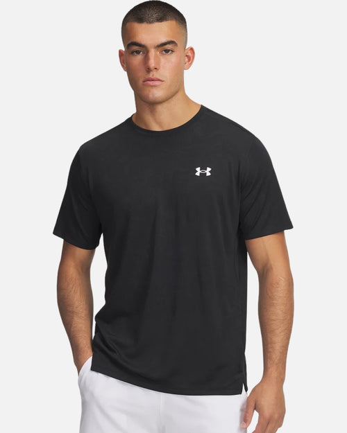 Under Armor Tech Vent Jacquard T-shirt - Black - Footkorner