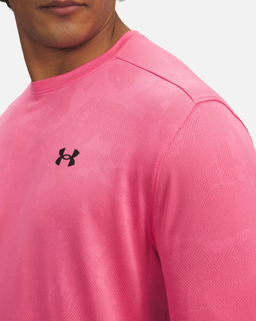 Under Armor Tech Vent Jacquard T-shirt - Pink - Footkorner