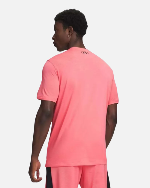 T-shirt Under Armour Tech Vent VHS Jacquard - Rosa - Footkorner