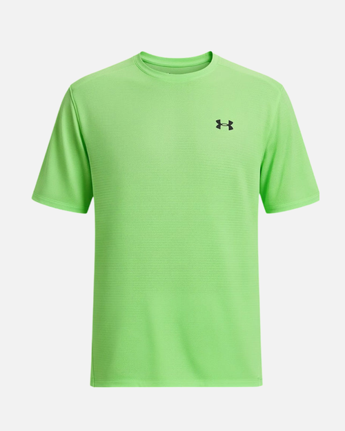 T-shirt Under Armour Tech Vent VHS Jacquard - Vert - Footkorner