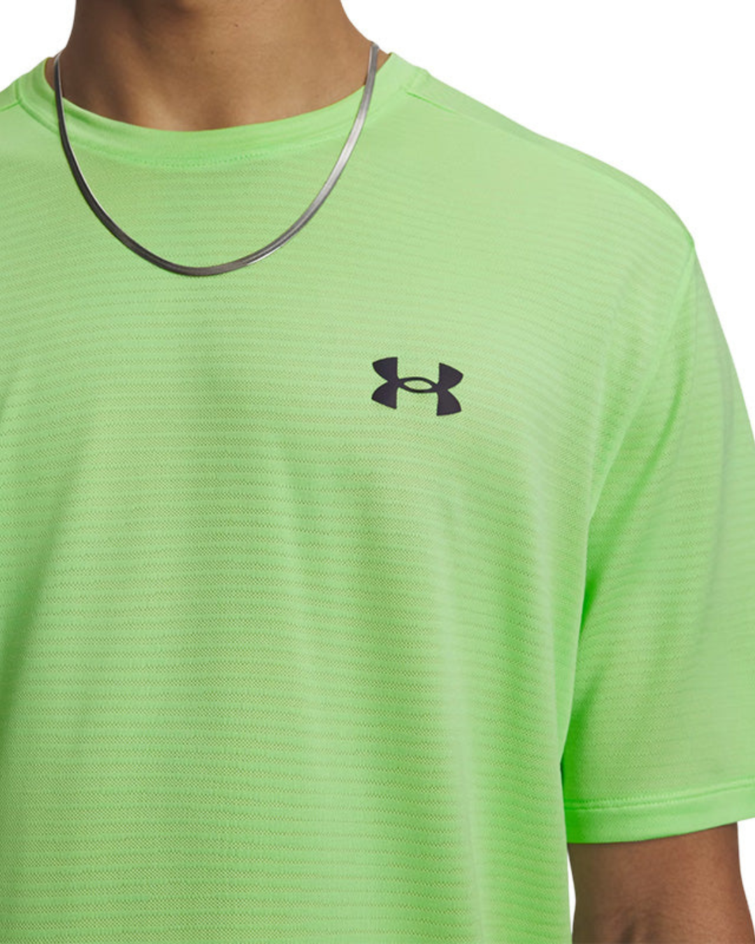 FootkornerT-shirt Under Armour Tech Vent VHS Jacquard - Vert