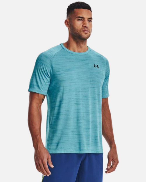 T-shirt Under Armour Tiger Tech 2.0 -  Bleu - Footkorner