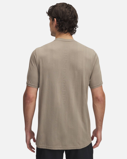 T-shirt senza cuciture Under Armour Vanish - Beige - Footkorner