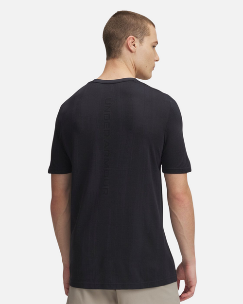 T-shirt senza cuciture Under Armour Vanish - nera - Footkorner