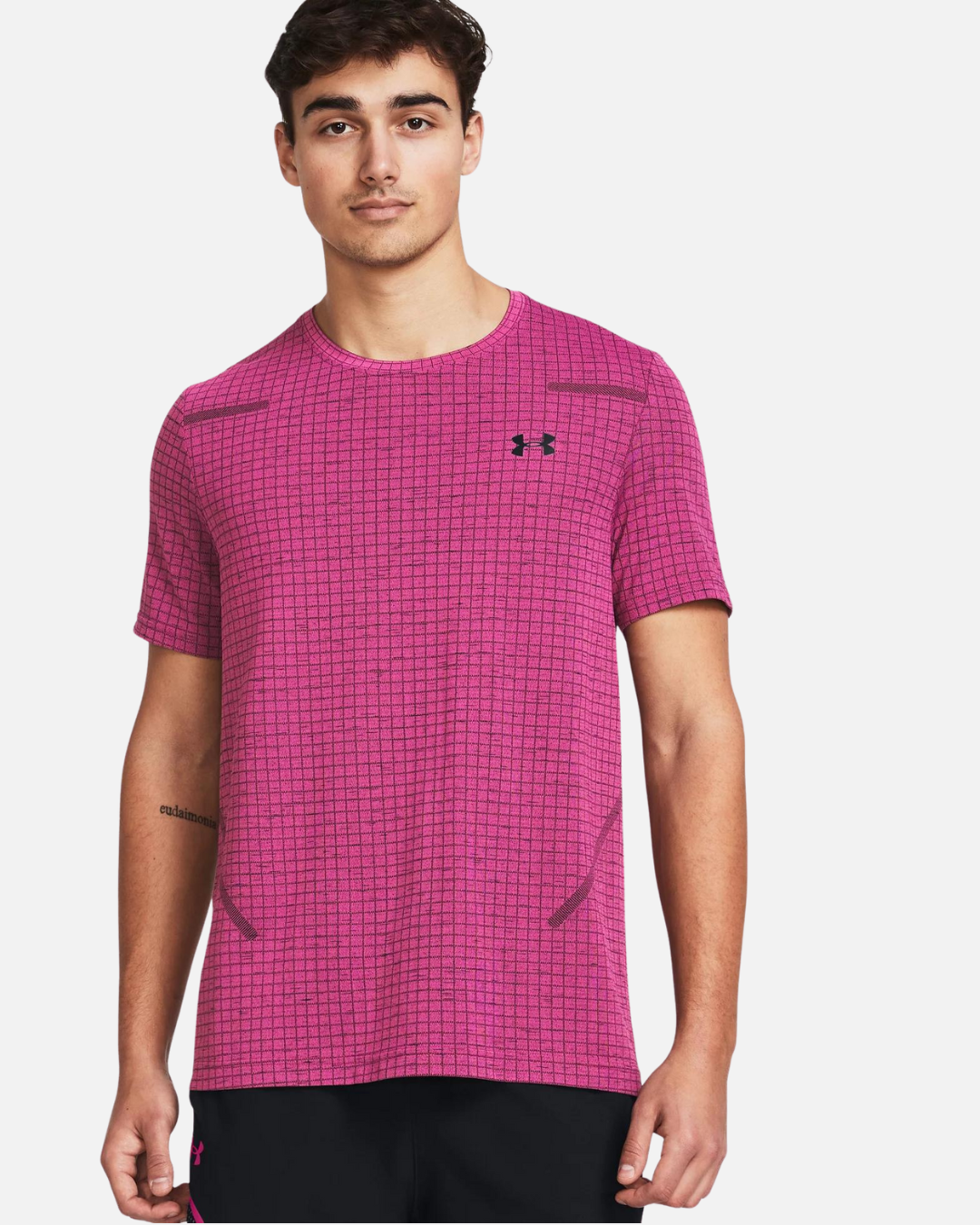 T-Shirt Under Armour Vanish Seamless - Rosa
