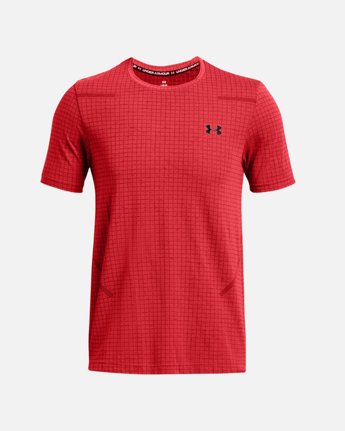 T-shirt Under Armour Vanish Seamless - Rouge - Footkorner