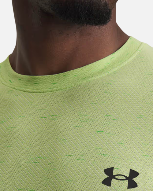 T-shirt Under Armour Vanish Seamless - Vert - Footkorner