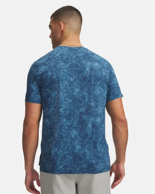 T-shirt Under Armour Velociti Pro Print - Bleu - Footkorner
