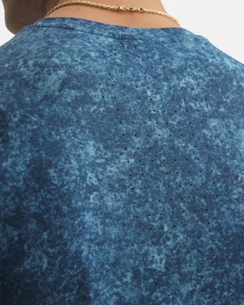 T-shirt Under Armour Velociti Pro Print - Bleu - Footkorner