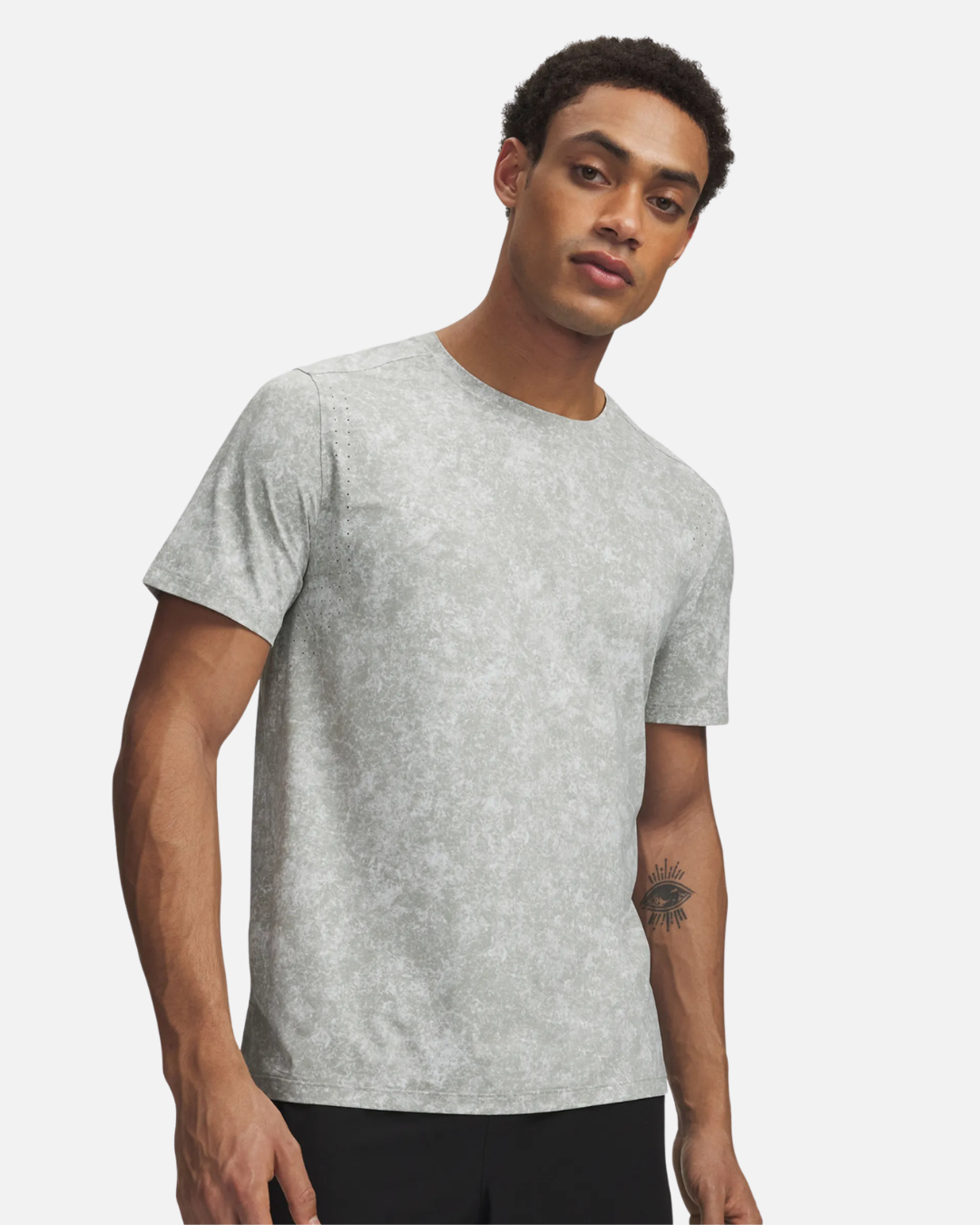 ua velociti pro print ss-blu {Color} - Footkorner - Footkorner