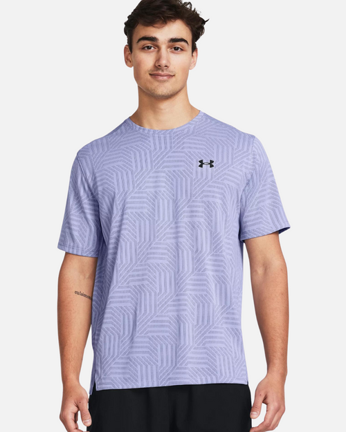 T-shirt Under Armour Tech™ Vent Geotessa - Violet - Footkorner