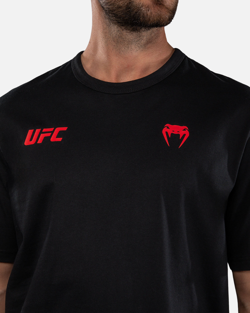 T-shirt Venum Authentic Fight Week - Noir/Rouge - Footkorner