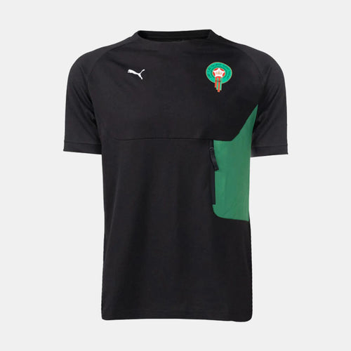 T-Shirt d'entrainement Maroc 2024 - Noir - Footkorner