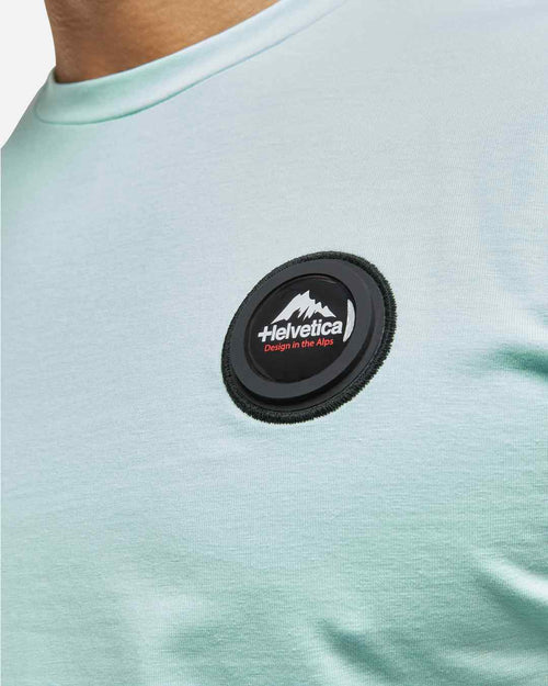 T-shirt Helvetica Ajaccio - Vert - Footkorner