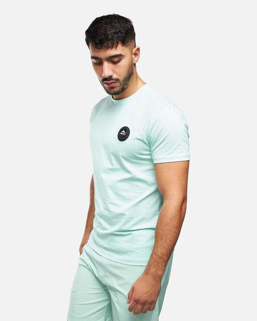 T-shirt Helvetica Ajaccio - Vert - Footkorner