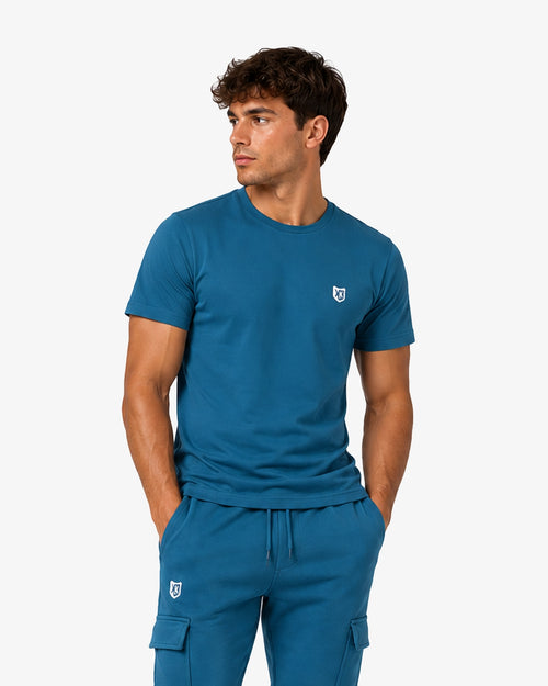 Camiseta FK Básica - Azul - Footkorner