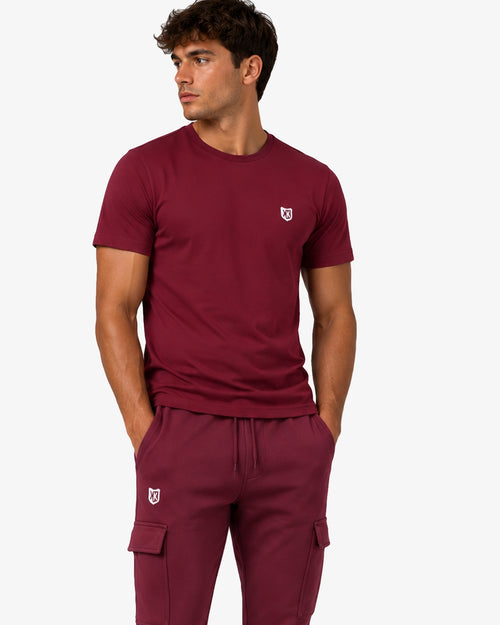 FK Basic T-Shirt - Bordeaux - Footkorner
