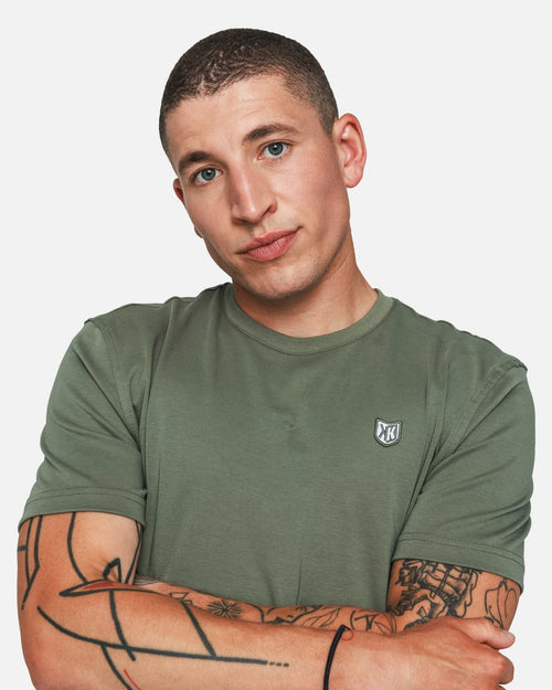 T-Shirt FK Basic - kaki - Footkorner