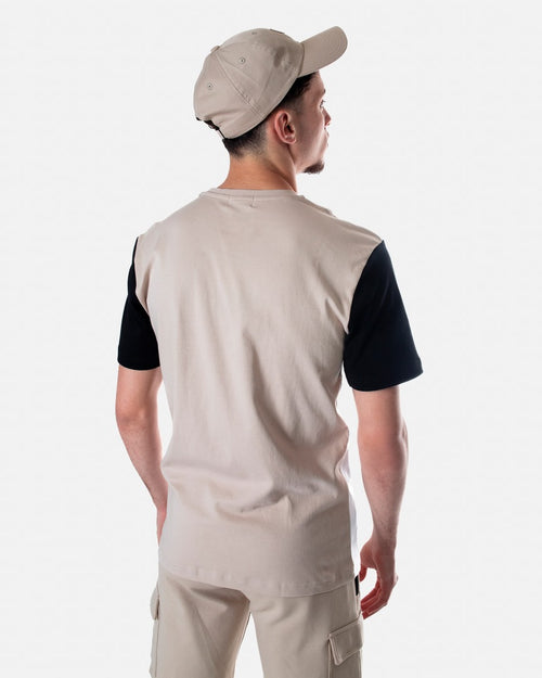 T-shirt FK Canto - Beige/Blanc/Noir - Footkorner