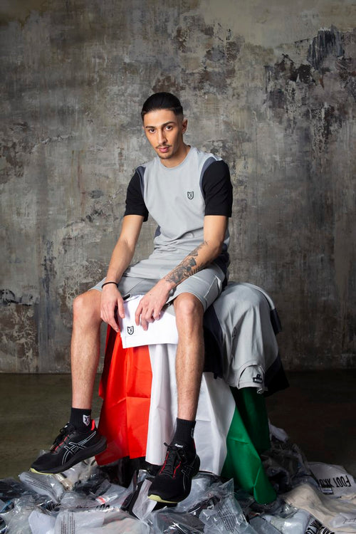 Camiseta FK Canto - Gris/Noir - Footkorner