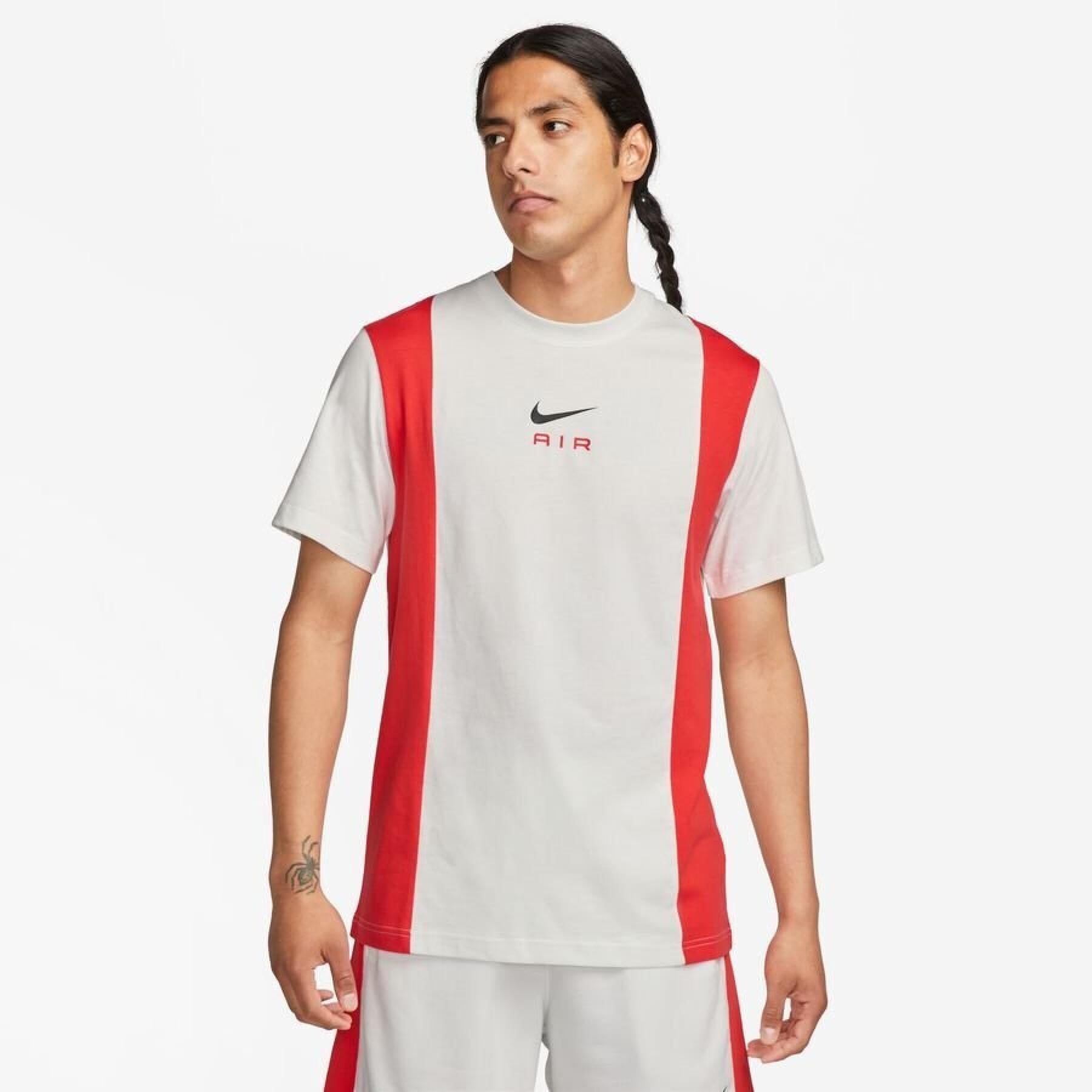 T-Shirt Nike Air – Weiß/Rouge