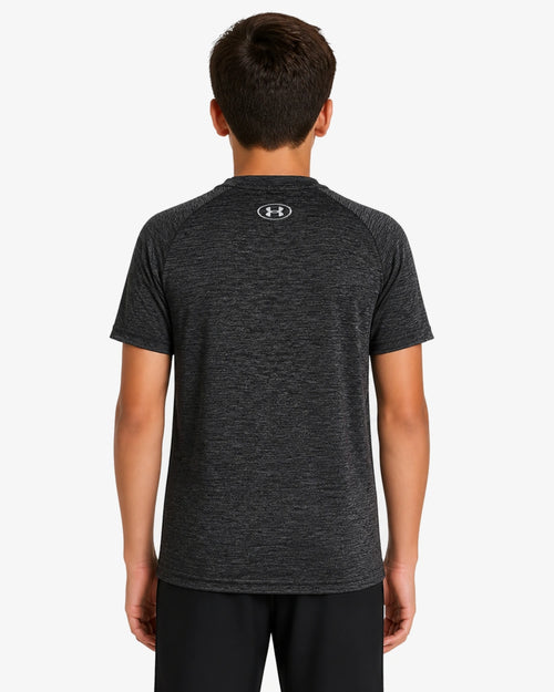 T-shirt Under Armour Tech 2.0 Junior - Noir - Footkorner