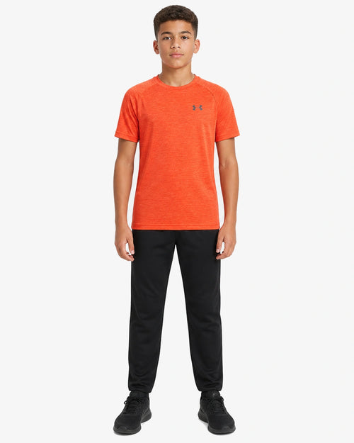 T-Shirt Under Armour TECH 2.0 Junior - Orange - Footkorner