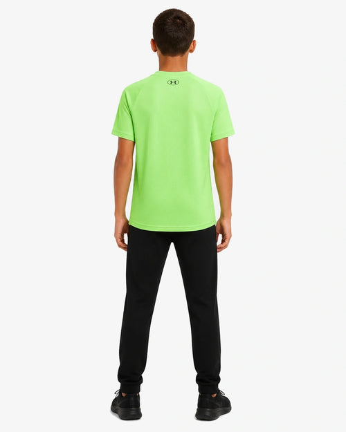 T-shirt Under Armour Tech Texturé Junior - Vert - Footkorner