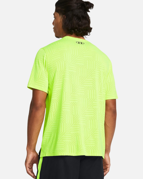 T-Shirt Under Armour Tech™ Vent Geotessa - Gelb - Footkorner