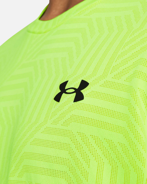 T-Shirt Under Armour Tech™ Vent Geotessa - Gelb - Footkorner