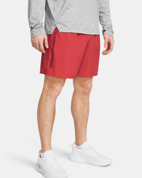 Short Under Armour Woven Wordmark - Rouge - Footkorner