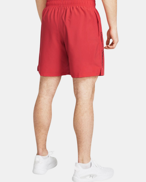 Short Under Armour Woven Wordmark - Rouge - Footkorner