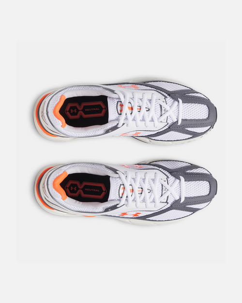 Under Armour HOVR Apparition - Blanc/Gris/Orange - Footkorner