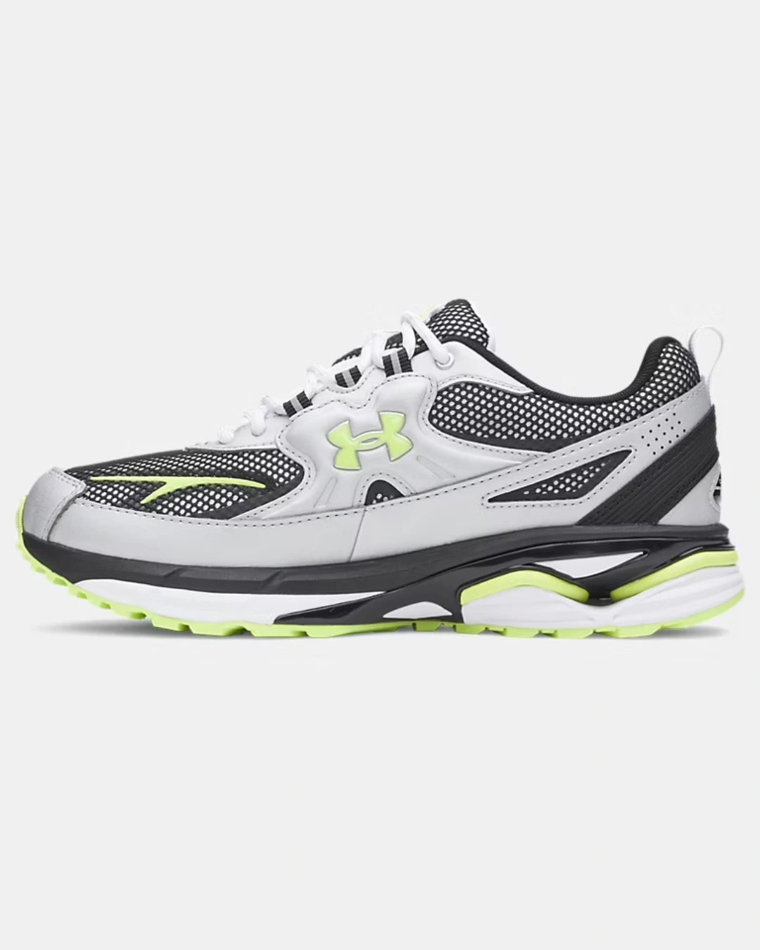 FootkornerUnder Armour Apparition Tech - Blanc/Gris/Vert