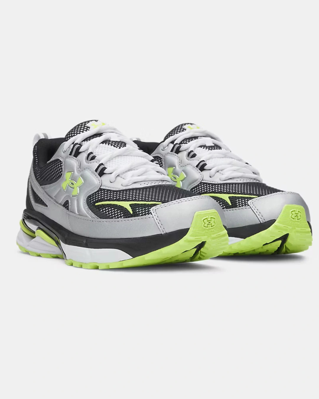 FootkornerUnder Armour Apparition Tech - Blanc/Gris/Vert