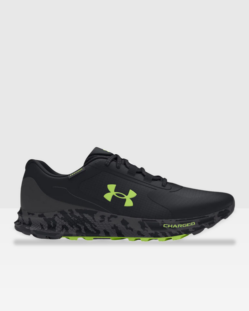 Under Armour Charged Bandit Trail 3 - Noir/Vert - Footkorner