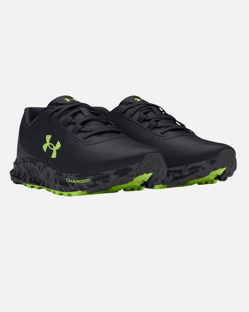 Under Armour Charged Bandit Trail 3 - Noir/Vert - Footkorner