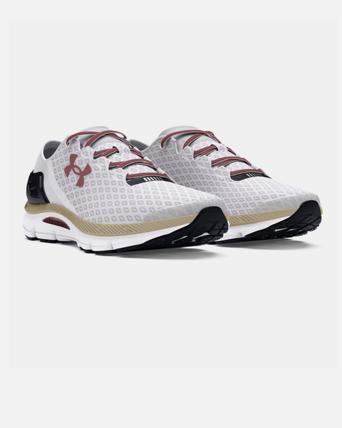 Under Armour Speedform Gemini - Blanco/Burdeos/Negro - Footkorner