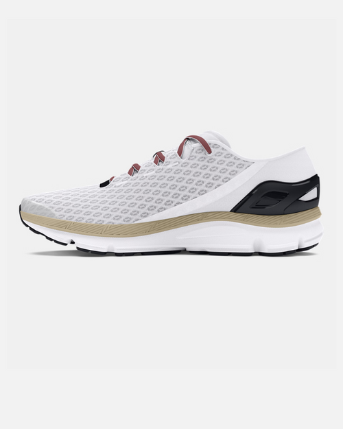 Under Armour Speedform Gemini - Blanco/Burdeos/Negro - Footkorner