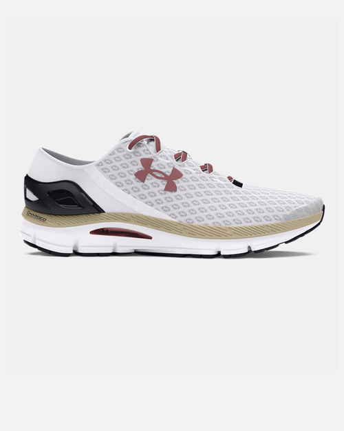 Under Armour Speedform Gemini - Blanco/Burdeos/Negro - Footkorner
