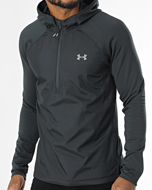 Sudadera con capucha Under Armour Trail Run - Negro - Footkorner