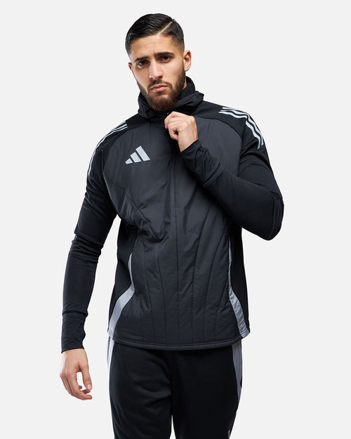 Adidas Jacket with Integrated Hood - Black - Footkorner