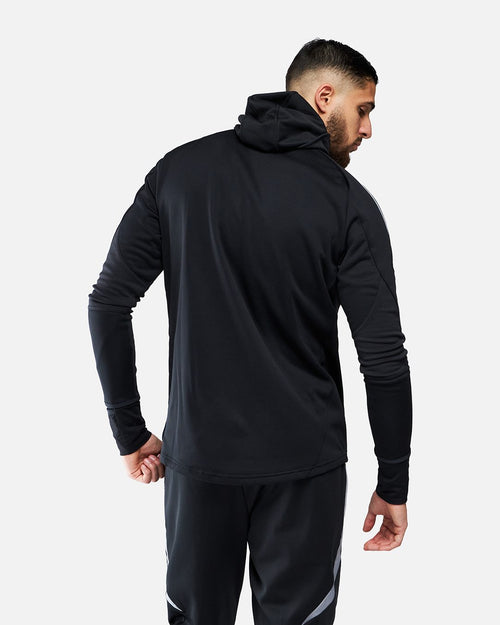 Adidas Jacket with Integrated Hood - Black - Footkorner